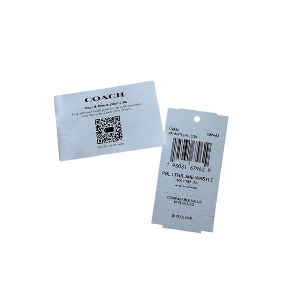 Coach Jamie Wristlet NWT - Picture 5 of 5